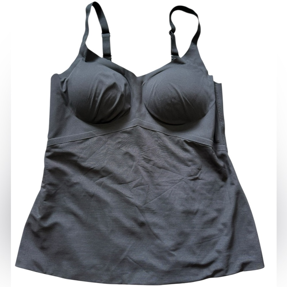 Honeylove Black Tank Compression Slimming Tummy Control Tank Top